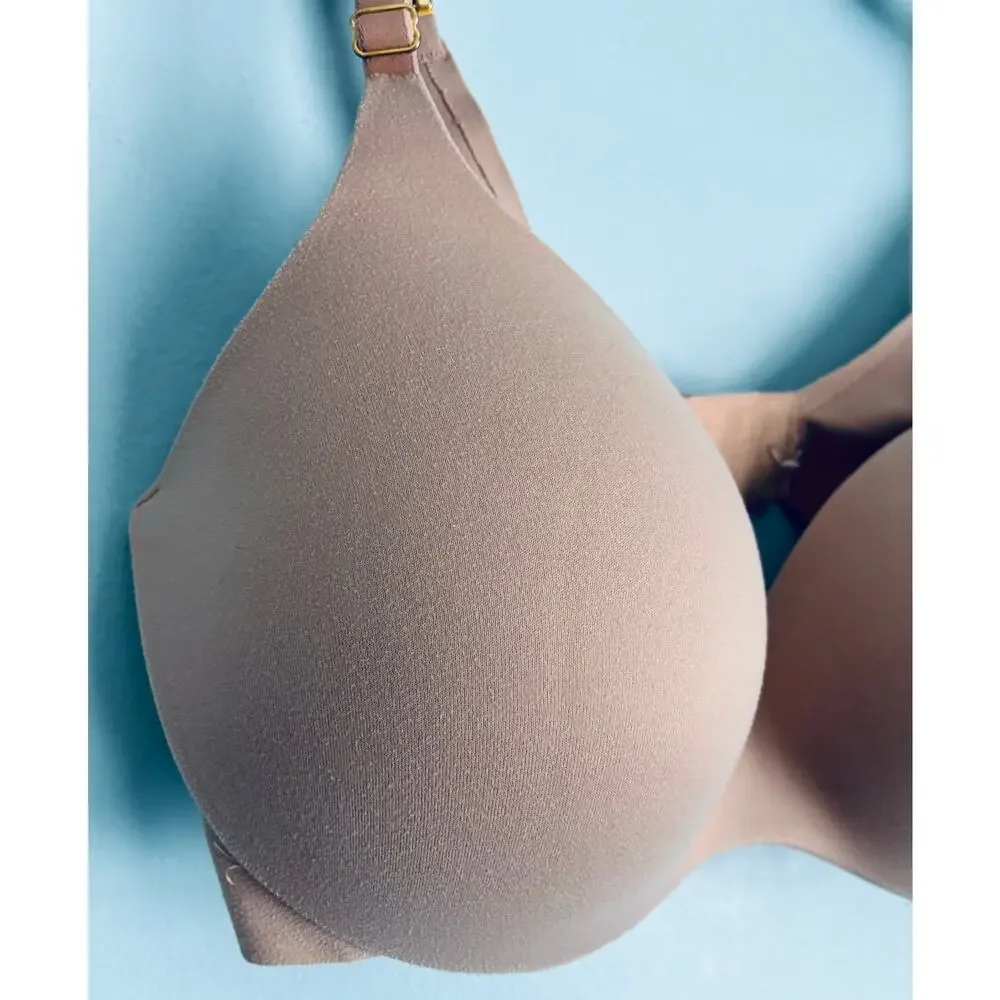 Victoria's Secret Incredible Bra 34DD Beige Lined